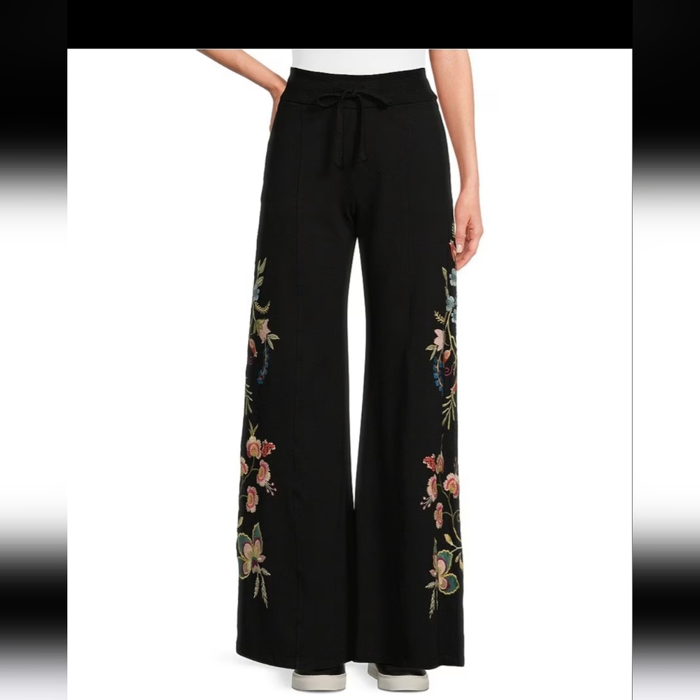 JOHNNY WAS Wide Leg Pants size Small,xs And Medium - Picture 13 of 14